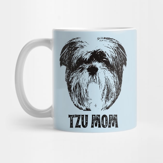 Tzu Mom - Shih Tzu Mom by DoggyStyles